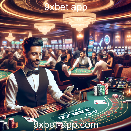 Descubra a Emoção do Cassino Ao Vivo no 9xbet App